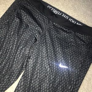 Super Fun Snakeskin Nike Leggings!!